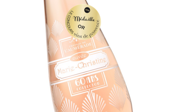 De l'or pour la Cuvée Marie Christine 2015 Collector rosé